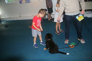 Puppies and children learn together!